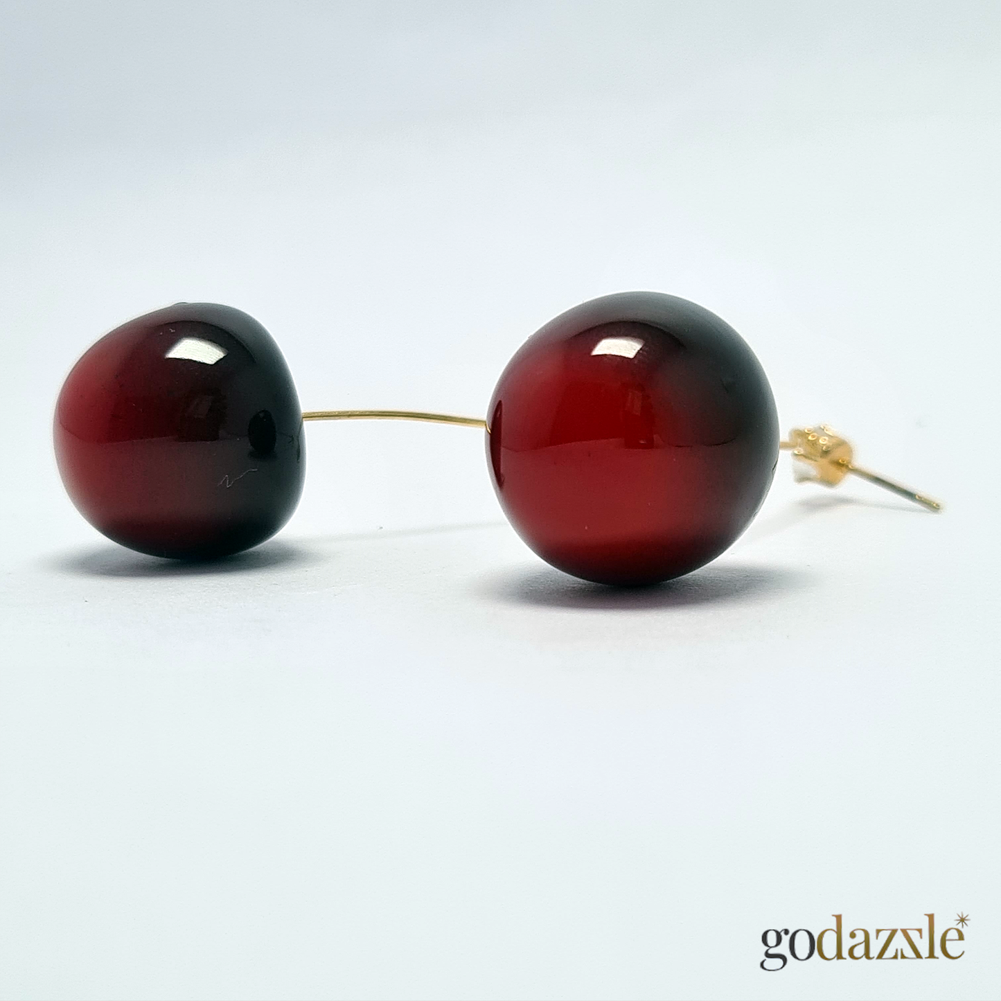 Quirky Cherry Drop Earring - GoDazzle
