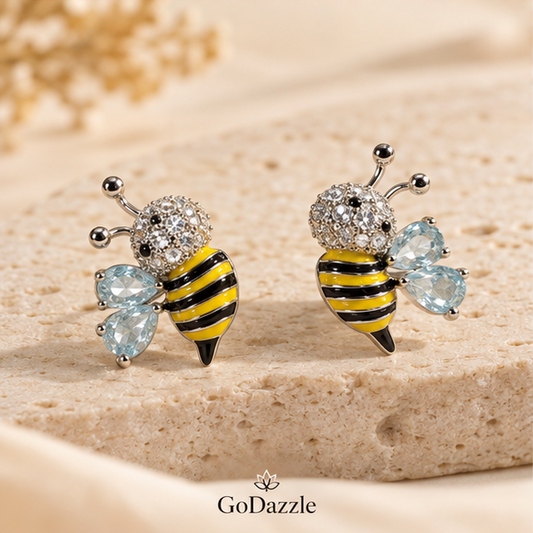 Bee Earring - GoDazzle