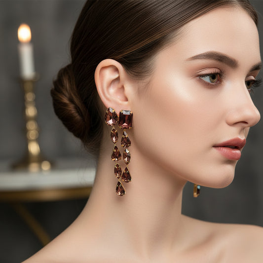 Stella Brown Dangler - GoDazzle