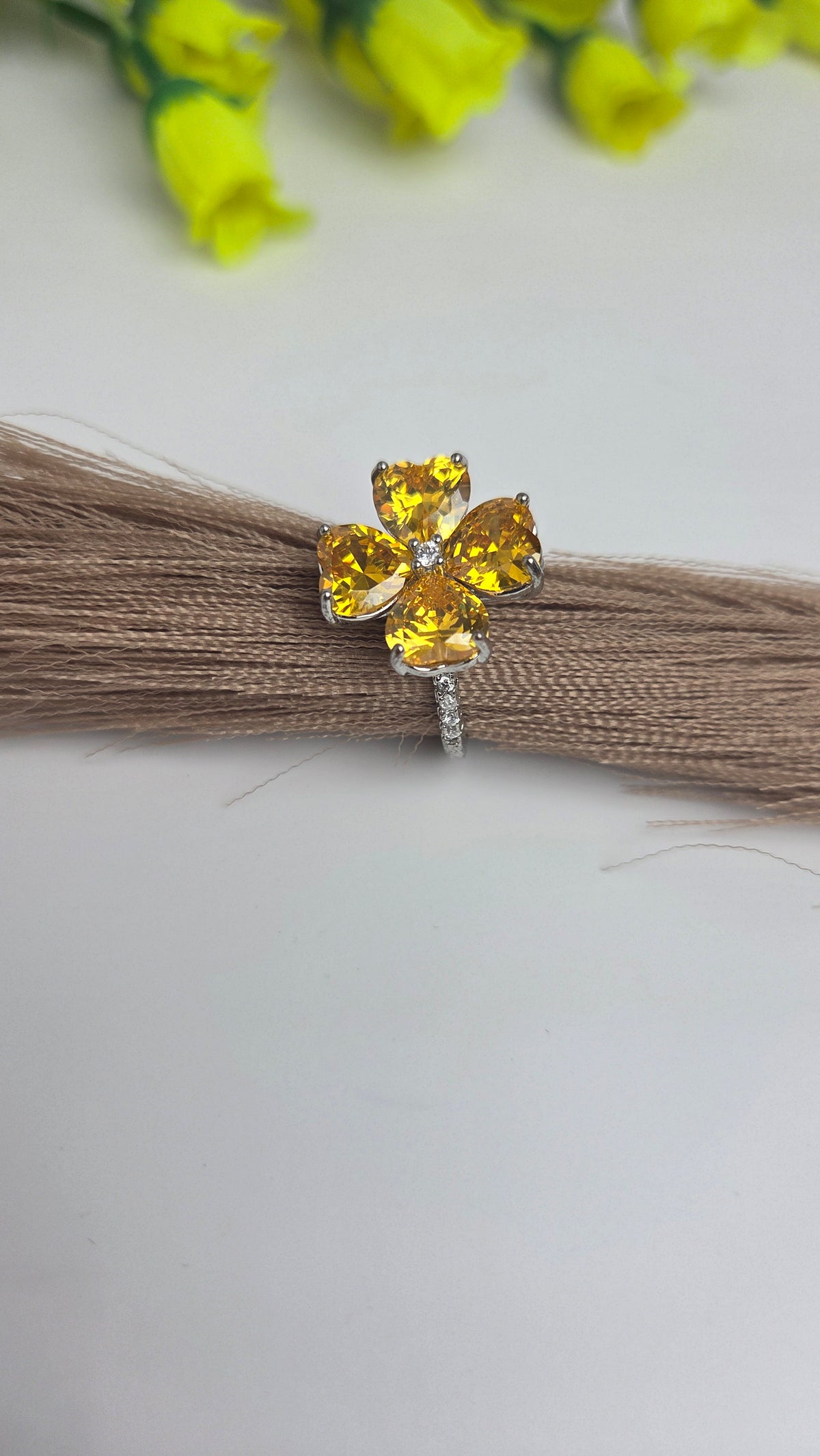 Sunlit Elegance Ring