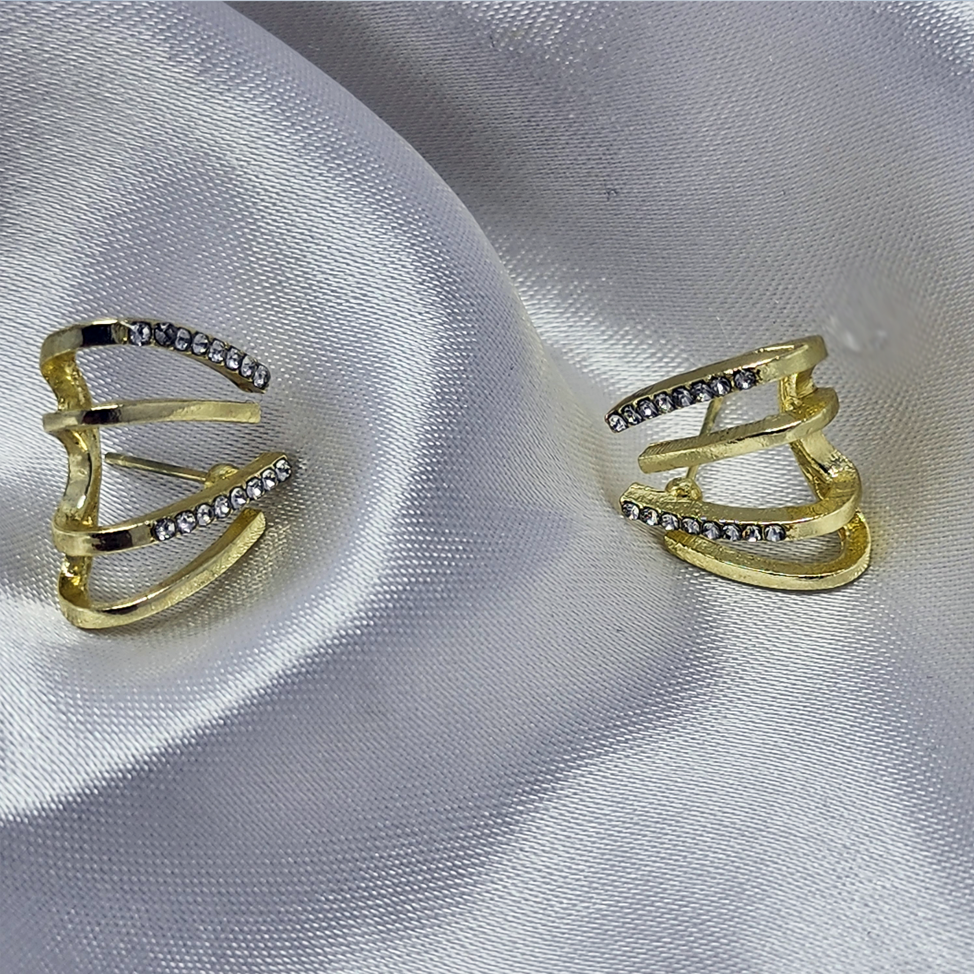 Four Claw Jacket Earring - GoDazzle
