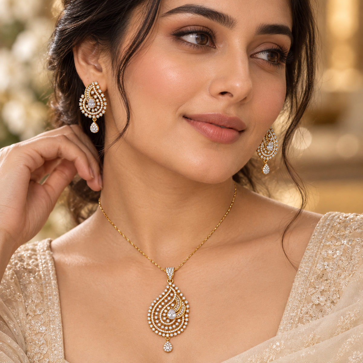 Mirza Pendant Set