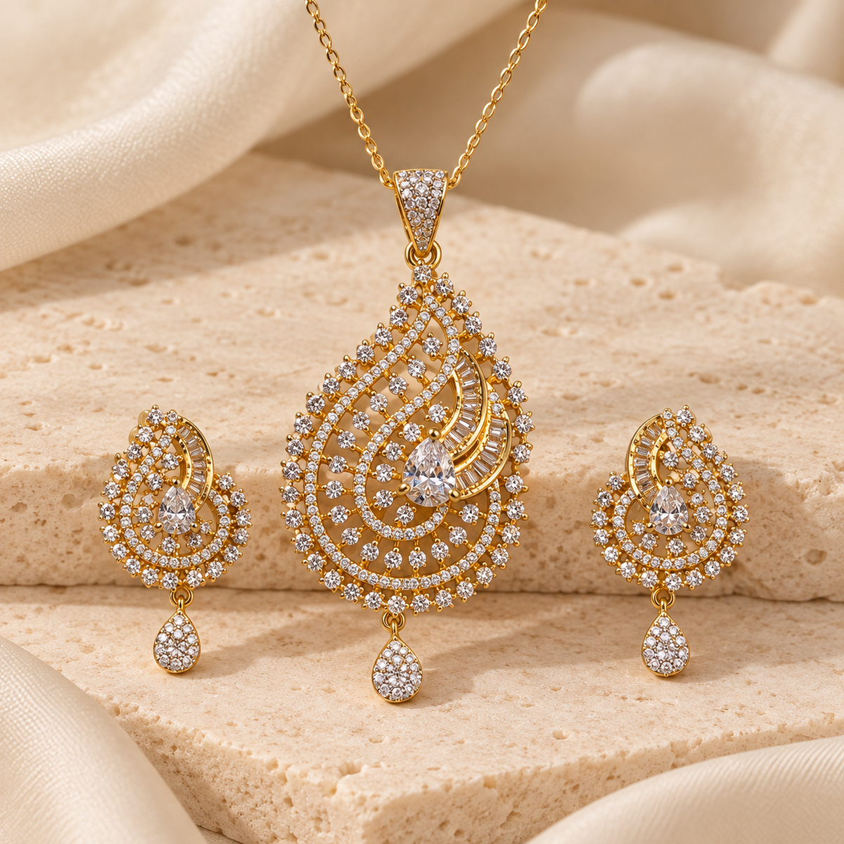 Mirza Pendant Set
