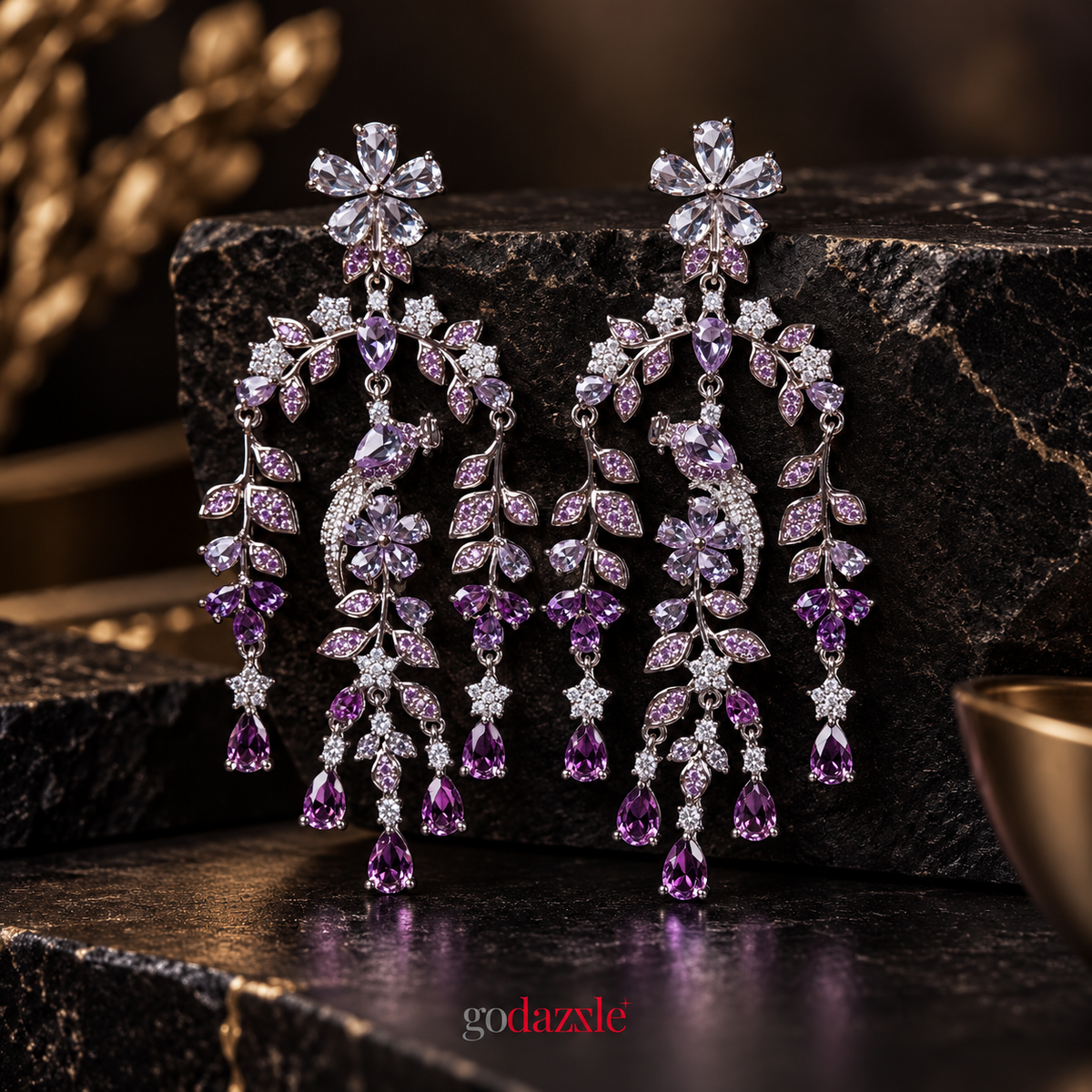 Kiarsha Lavander Earring