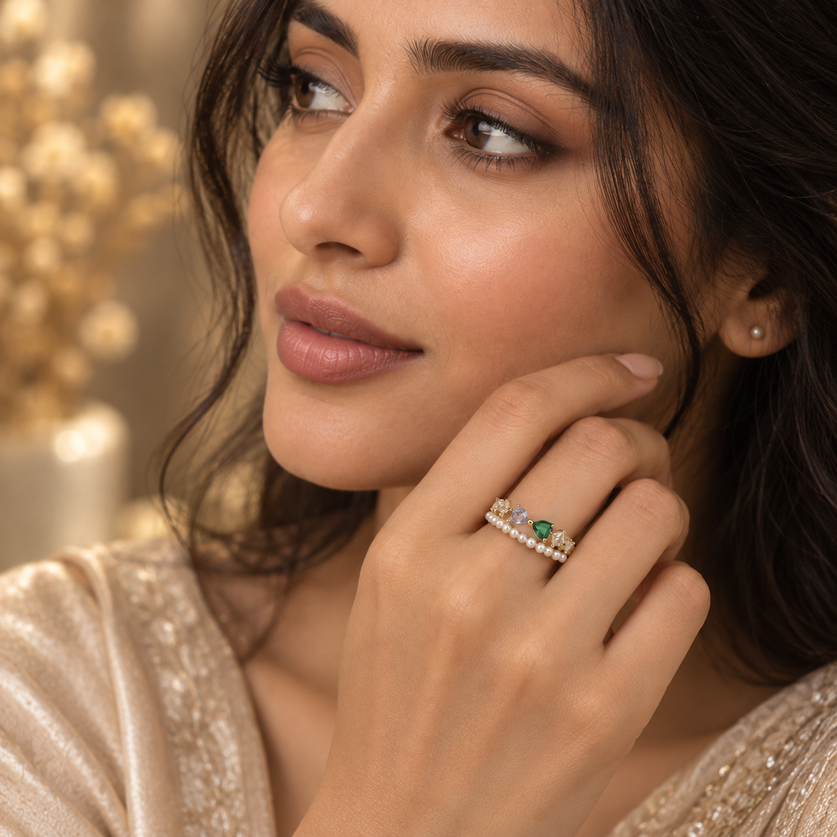 Stack Deva Ring - GoDazzle