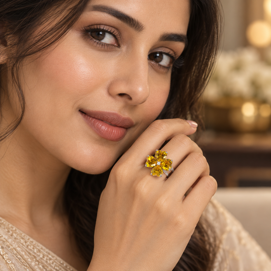Sunlit Elegance Ring