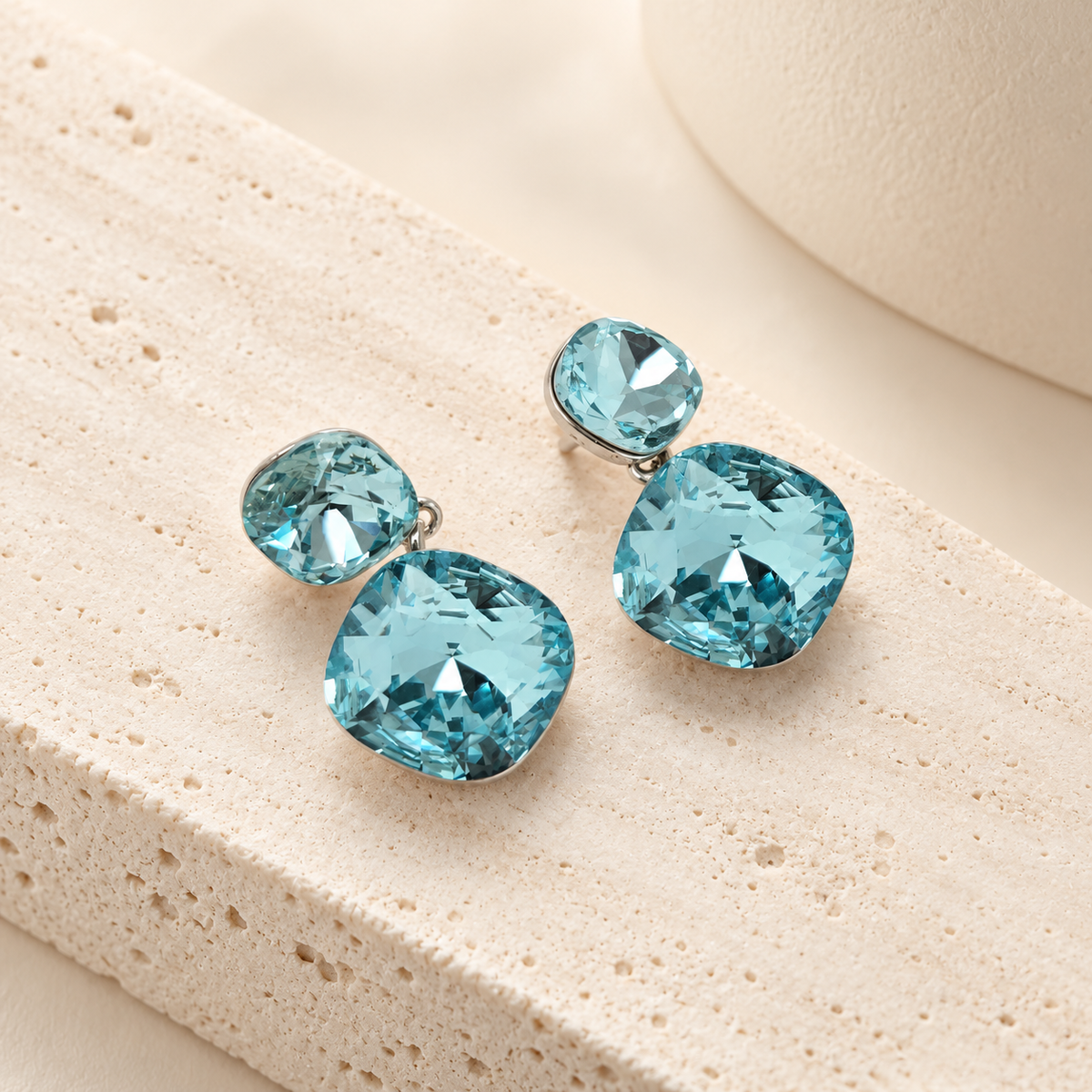 Sandra Crystal Studs - GoDazzle