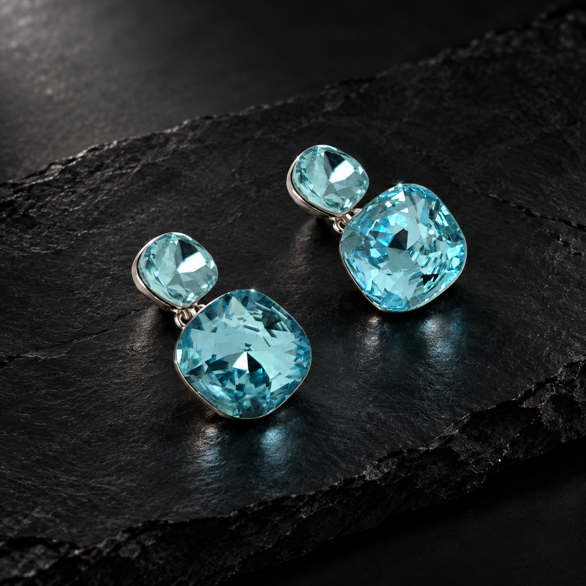 Sandra Crystal Studs - GoDazzle