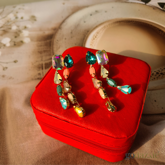 Stella Multi Color Dangler - GoDazzle