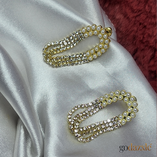 Pearl Golden AD Dangler - GoDazzle