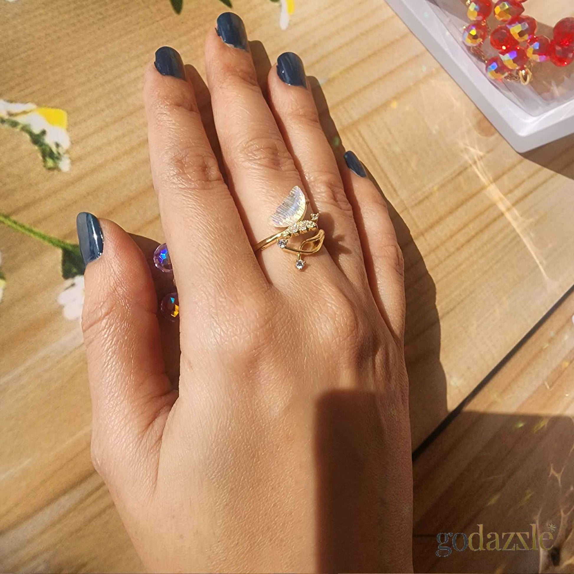 Butterfly Ring - GoDazzle