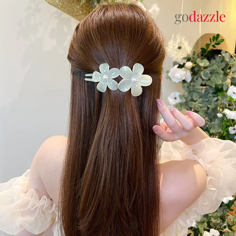 Hair Flower Clip - GoDazzle