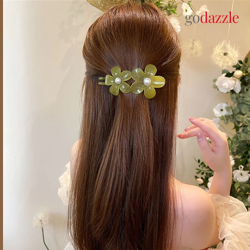 Hair Flower Clip - GoDazzle