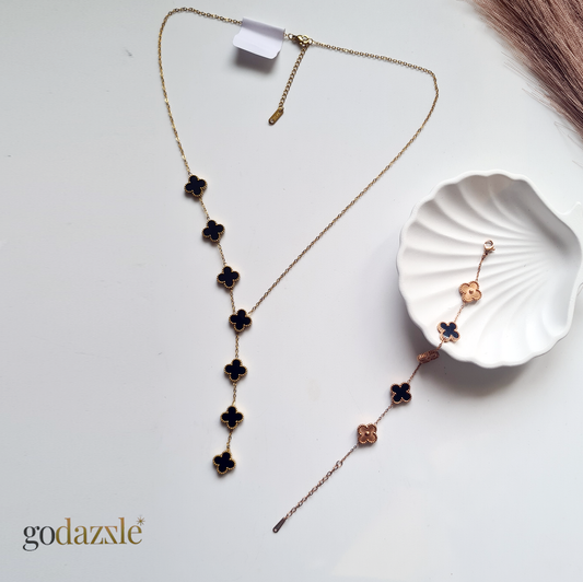 Lucky Clove Necklace - GoDazzle
