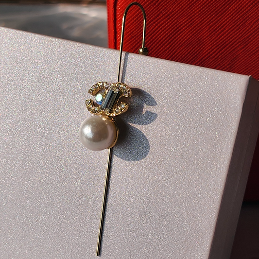 Pearl Ear Cuff - GoDazzle