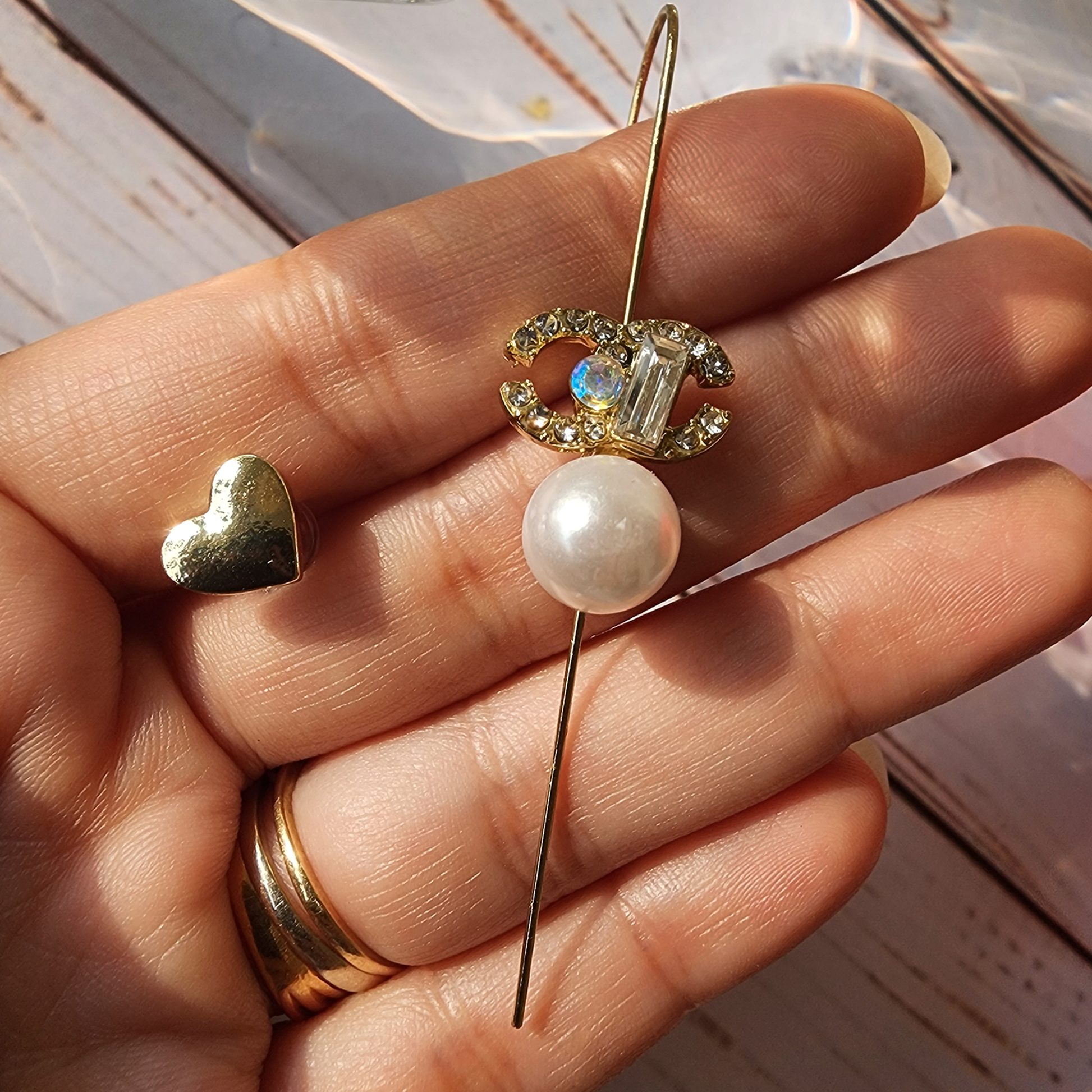 Pearl Ear Cuff - GoDazzle