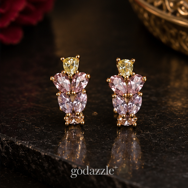 Rose Pink Earring