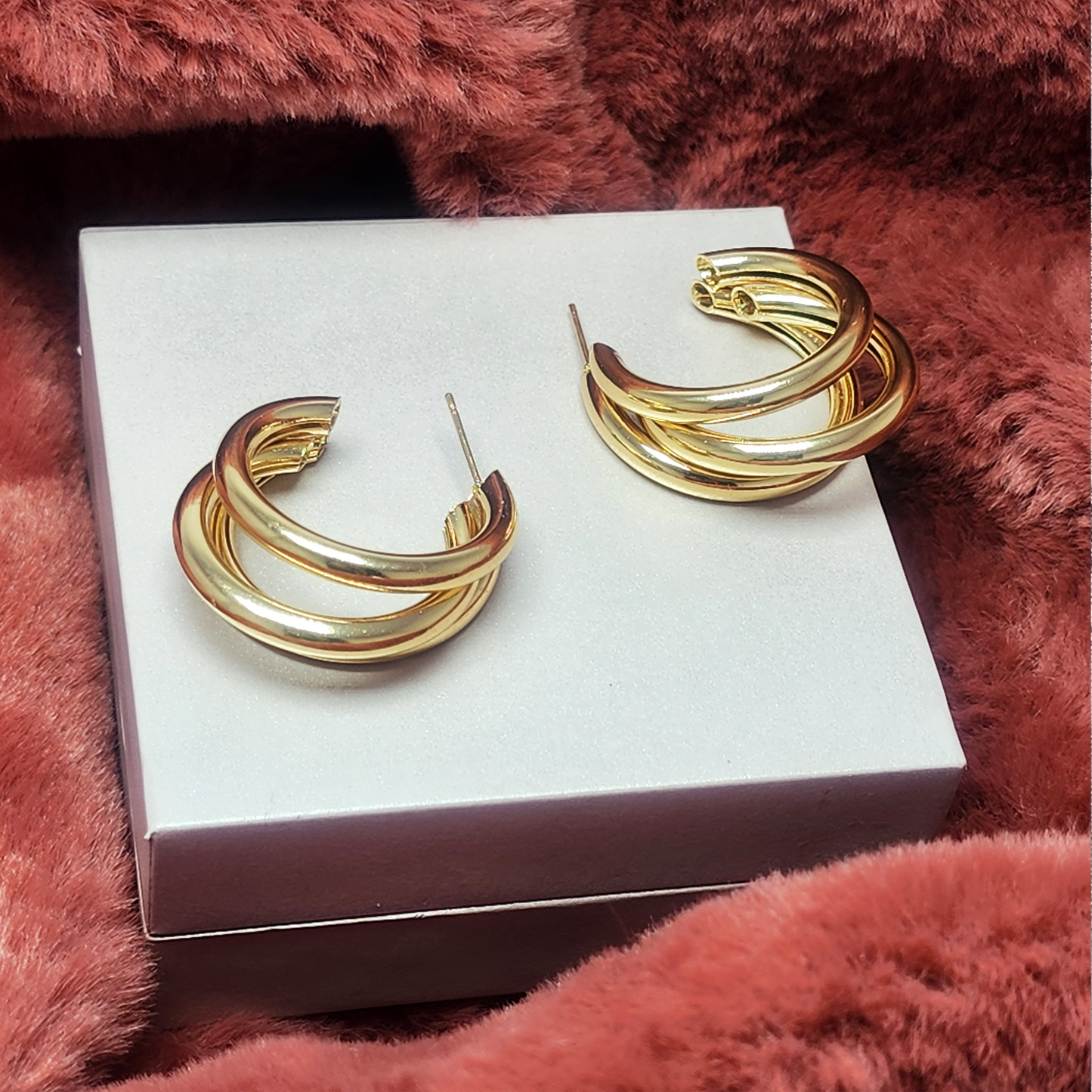 Three Layer Hoops - GoDazzle