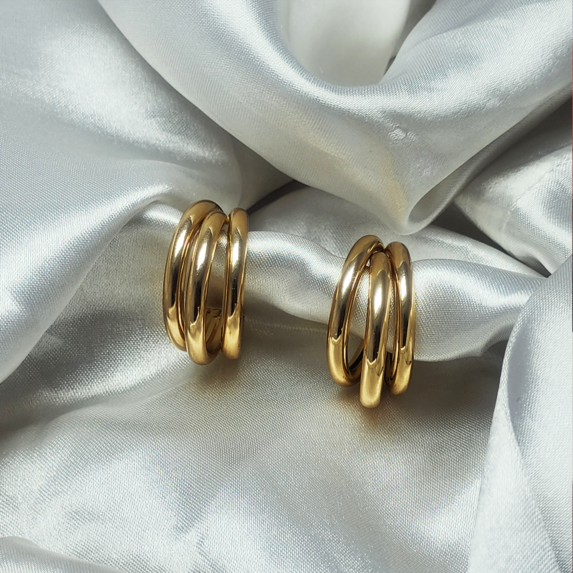 Three Layer Hoops - GoDazzle