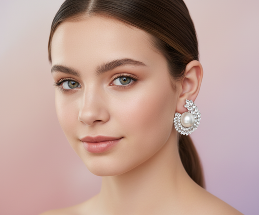 Luxe Pearl Studs - GoDazzle