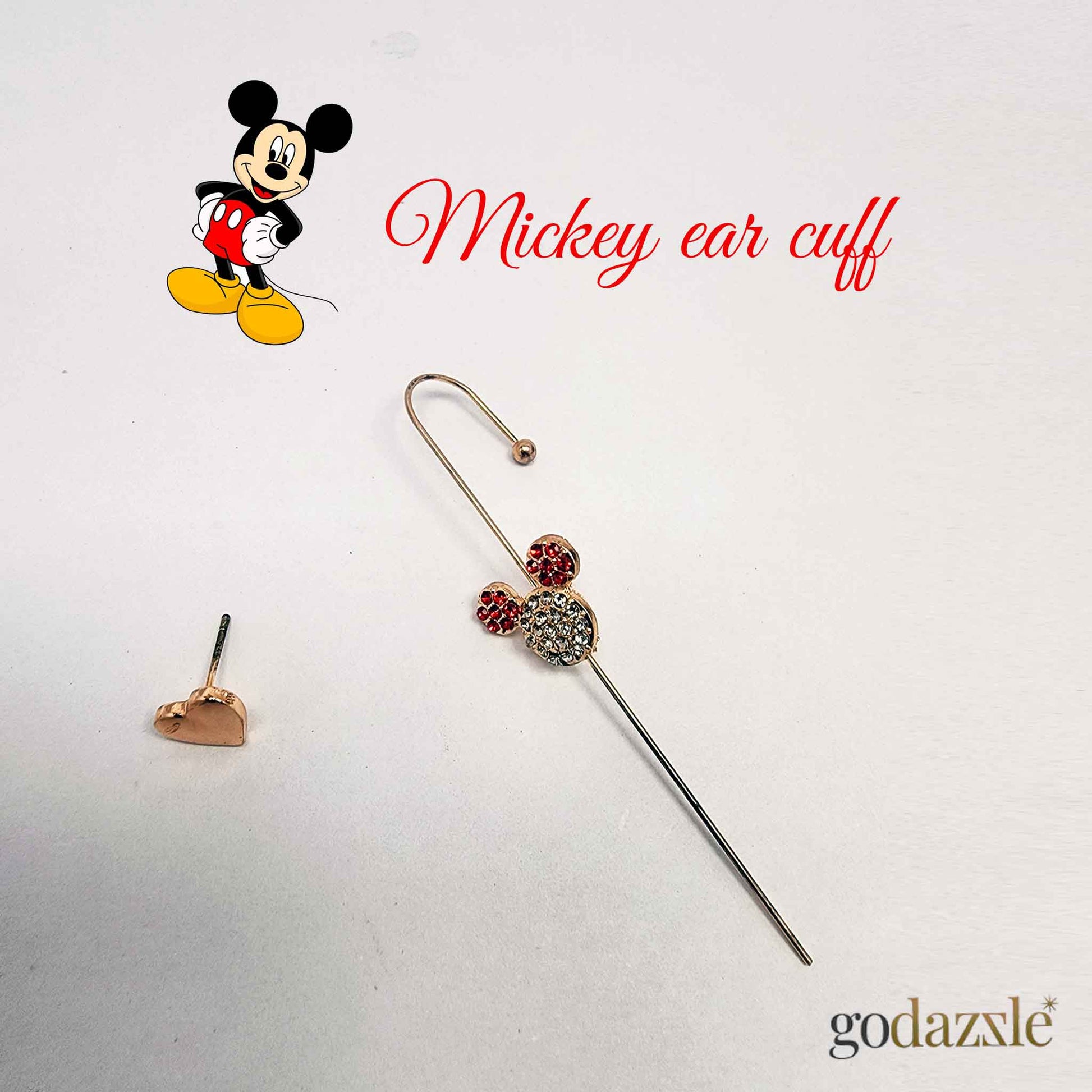 Mickey Ear Cuff - GoDazzle