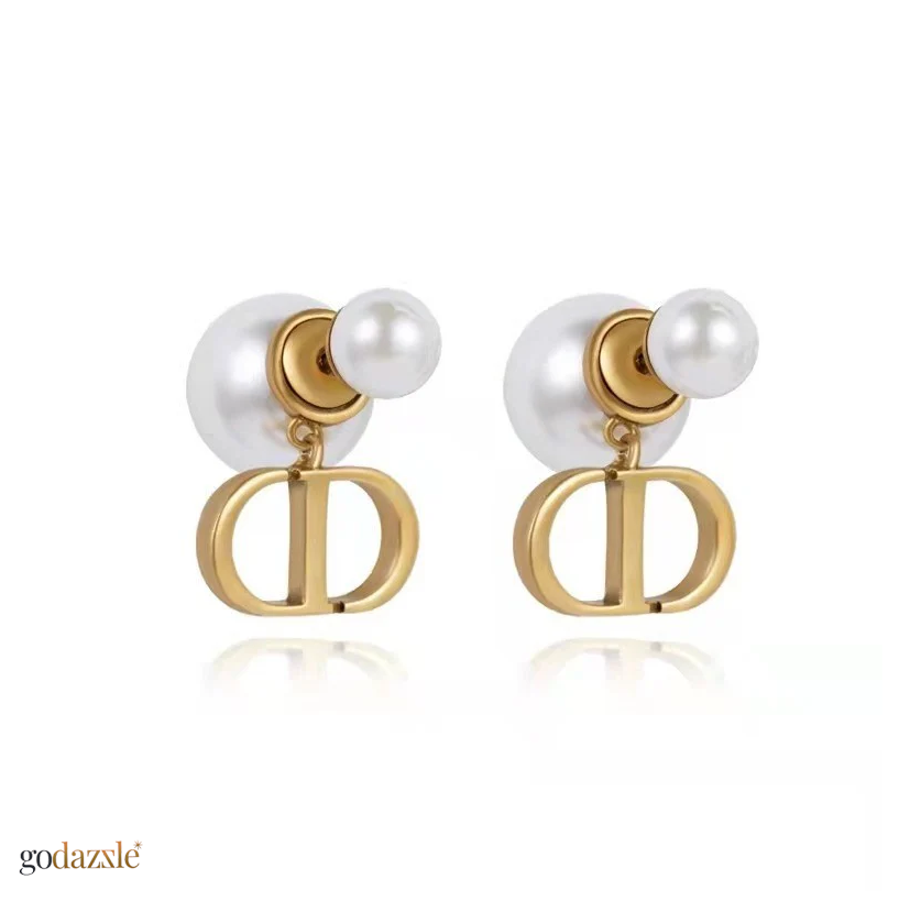 Stella Peal Chain & Bracelet with Earrings - GoDazzle