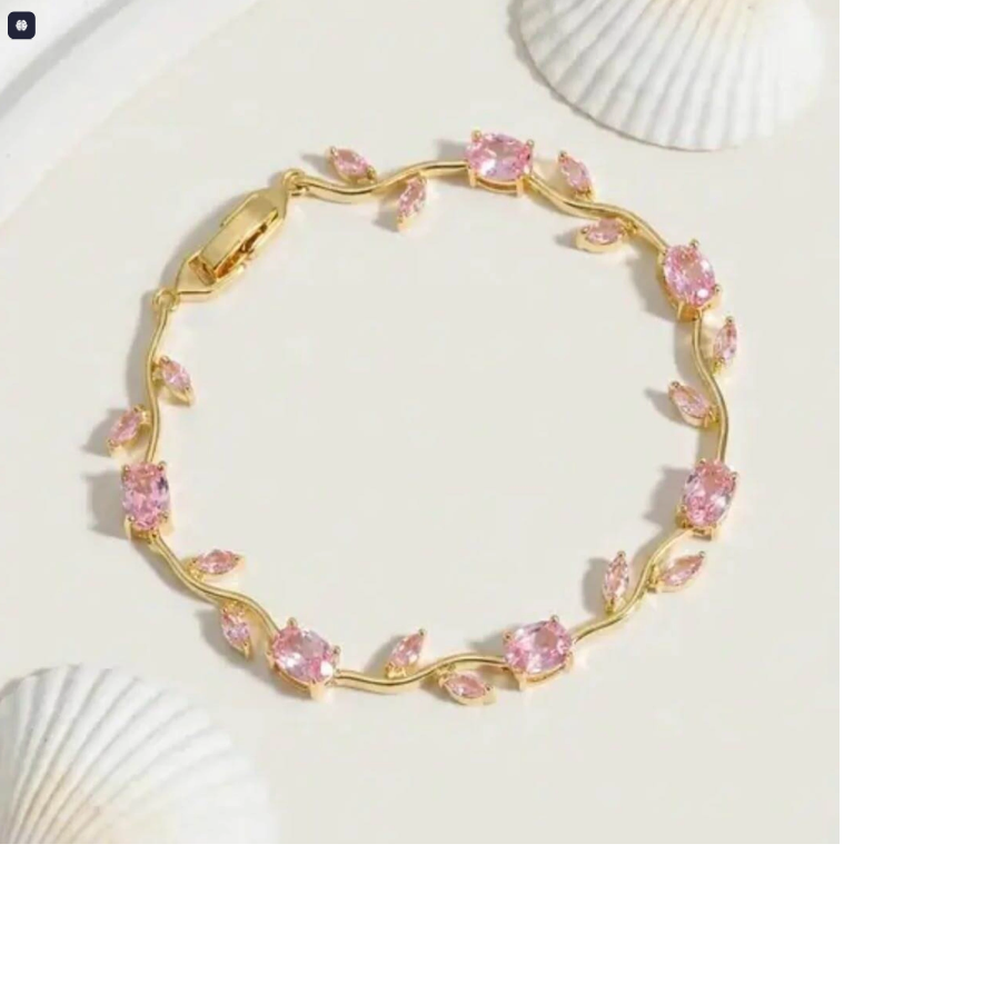 Tulip Bracelet Pink - GoDazzle