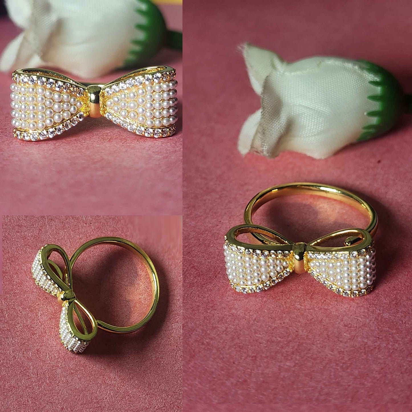 Amy Ring Bow - GoDazzle