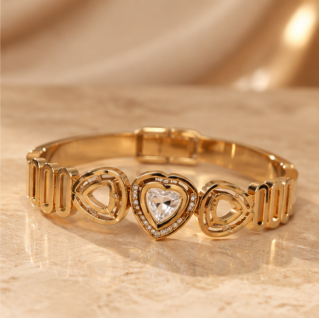 Fiyaat Gold Kada Bracelet IC