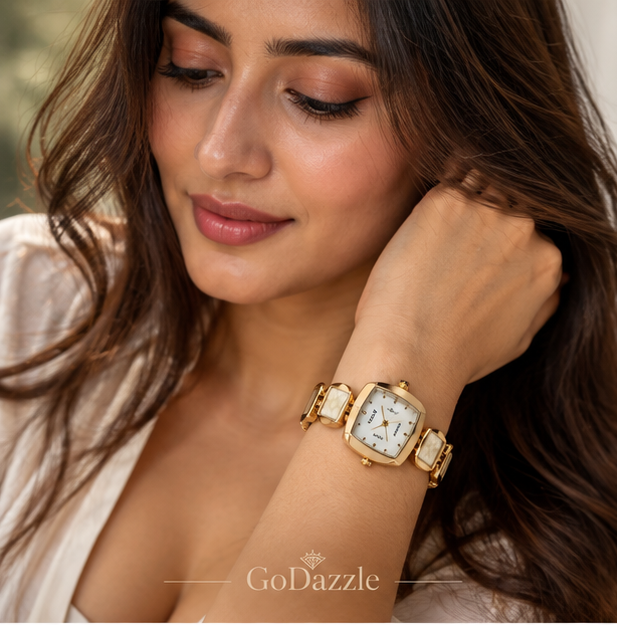Snowwhite Watch with white Dial